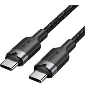 CABLE USB-C TO USB-C/2M BLACK TRDBH VENTION
