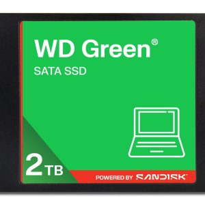 SSD|SANDISK|Green|POWERED BY SANDISK|2000 GB|Serial ATA III|Read speed 545 MB/s|2.5"|WDS200T5G0A-00CPT0