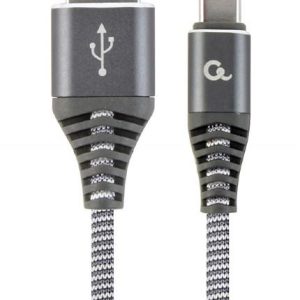 CABLE USB-C TO USB2 2M GRE/WHT/CC-USB2B-AMCM-2M-WB2 GEMBIRD