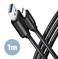 CABLE USB-C TO USB3.2 1M/BLACK BUCM3-AM10AB AXAGON - Image 2