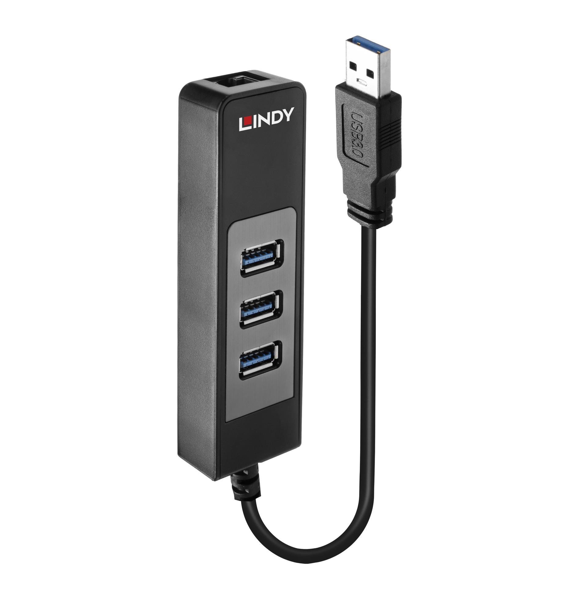 I/O HUB USB3 & LAN ADAPTER/43176 LINDY — изображение 3