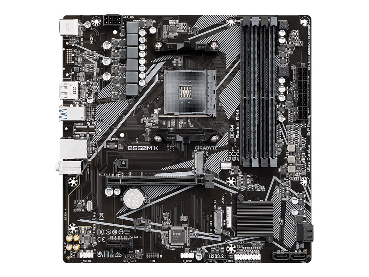 GIGABYTE B550M K - Image 4