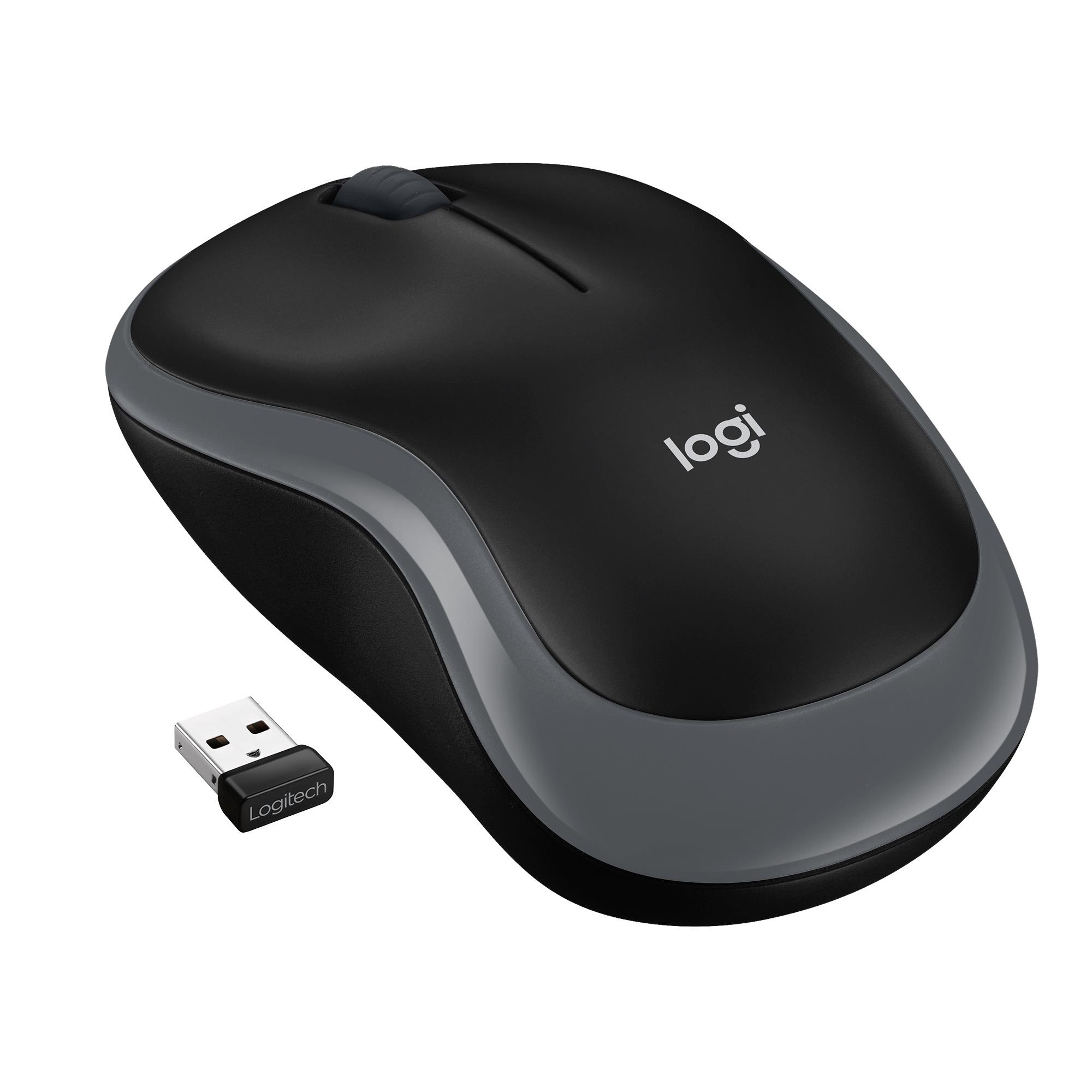 MOUSE USB OPTICAL WRL M185/GREY 910-002238 LOGITECH - Pilt 5