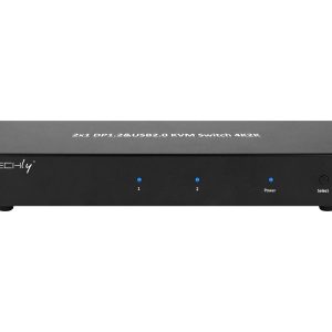 TECHLY 101928 Techly 2-port DisplayPort/