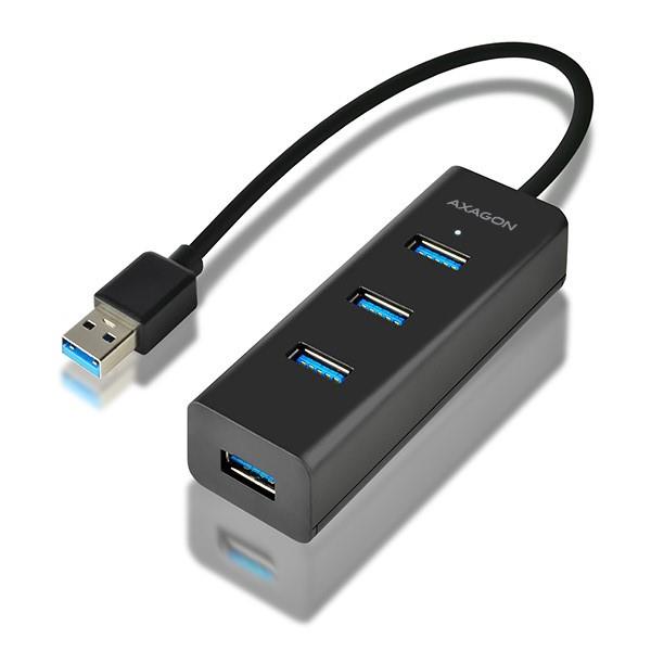 I/O HUB USB3.0 4PORT CHARGING/0.3M HUE-S2B AXAGON - Image 3