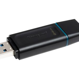 KINGSTON 64GB USB3.2 Gen 1 DT Bk+Teal