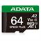 MEMORY MICRO SDXC 64GB UHS-I/UD64GUI3V30A2SP-RA1 ADATA - Image 2