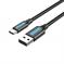 CABLE USB-C TO USB2.0/0.5M BLACK COKBD VENTION - Pilt 4
