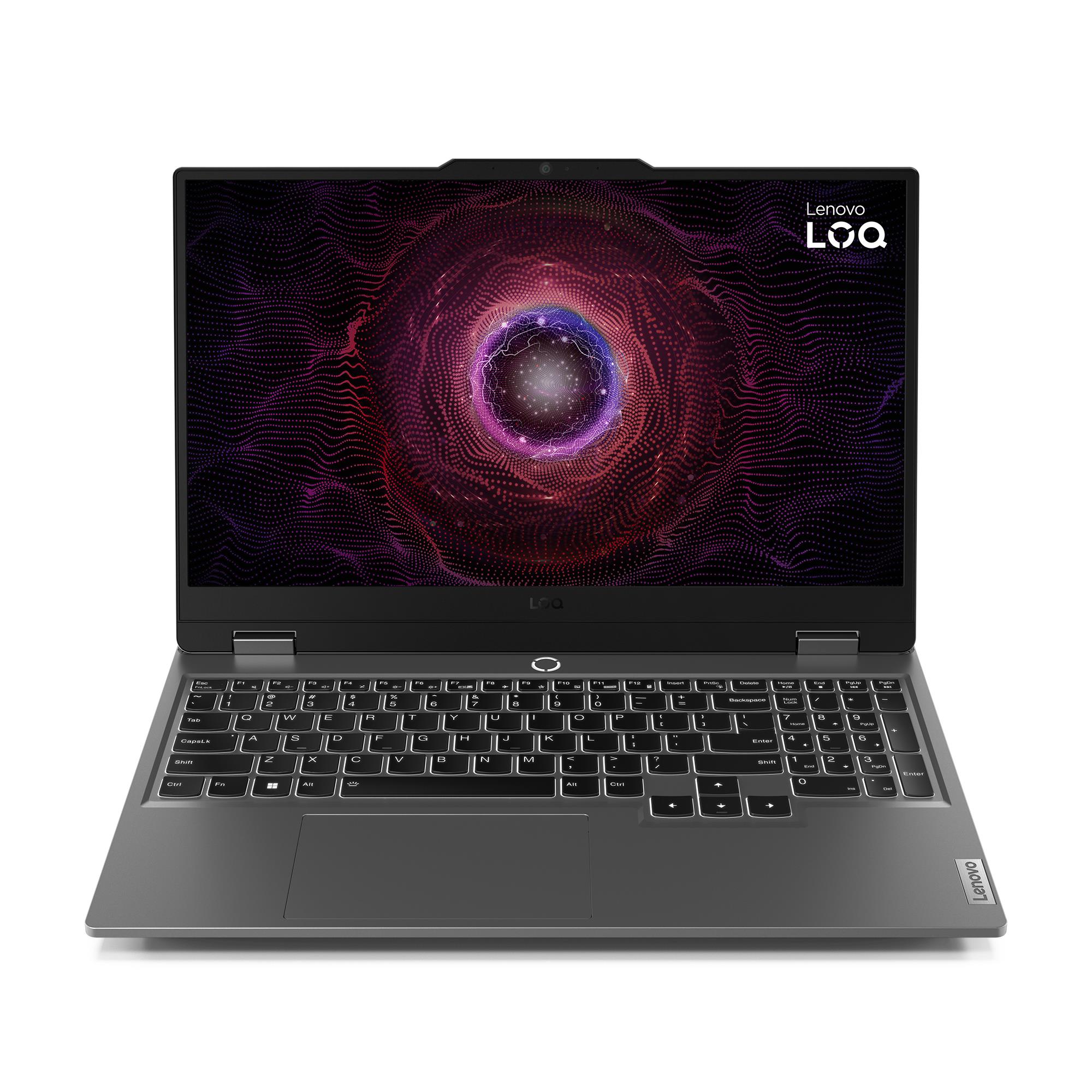 Notebook|LENOVO|LOQ|15ARP9|CPU Ryzen 5|7235HS|3200 MHz|15.6"|1920x1080|RAM 16GB|DDR5|4800 MHz|SSD 512GB|NVIDIA GeForce RTX 3050|6GB|ENG|Grey|2.38 kg|83JC0068PB