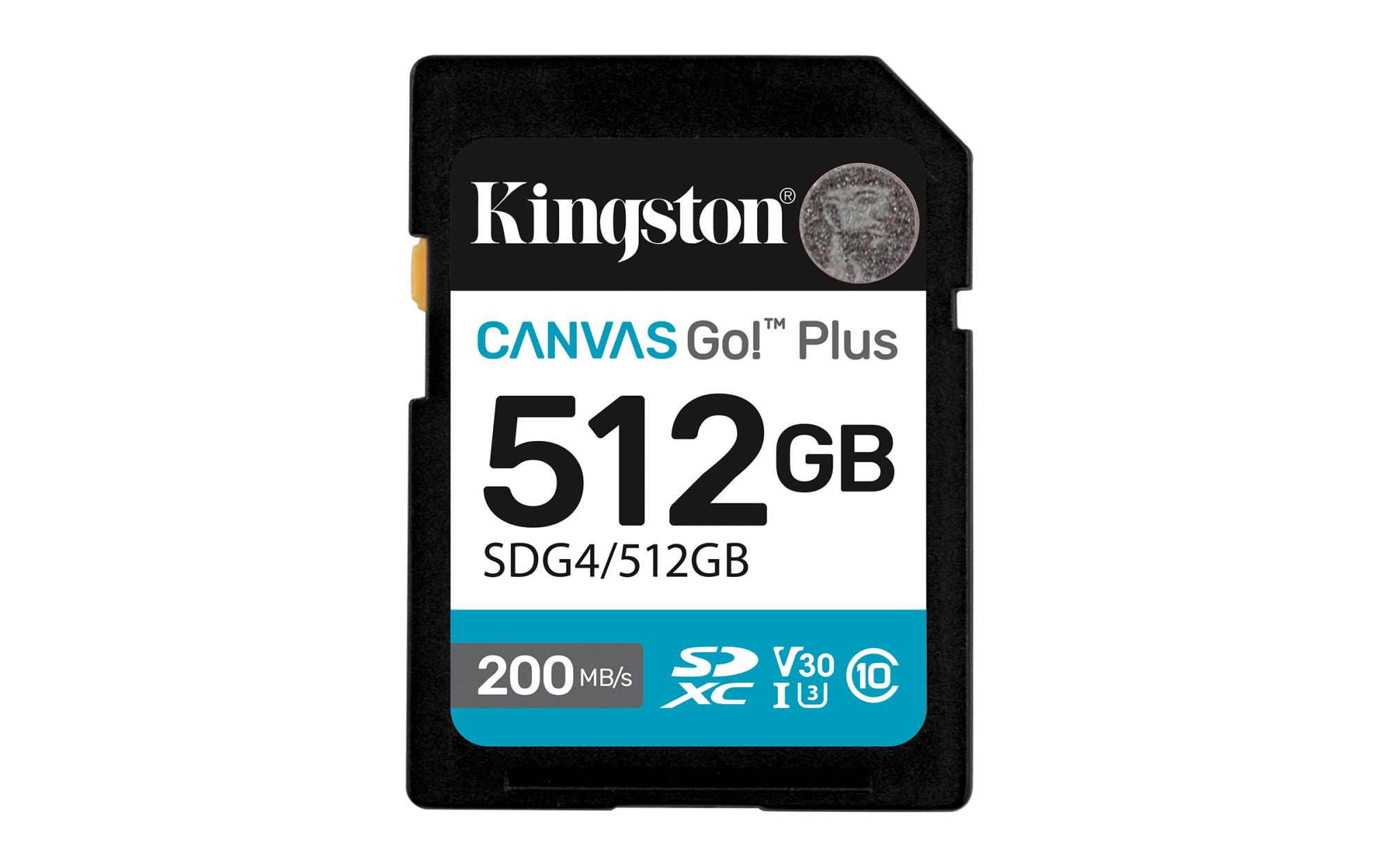 MEMORY SDXC 512GB UHS-I/SDG4/512GB KINGSTON - Image 3