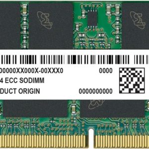 Server Memory Module|MICRON|DDR4|16GB|ECC|3200 MHz|CL 22|1.2 V|MTA9ASF2G72HZ-3G2R