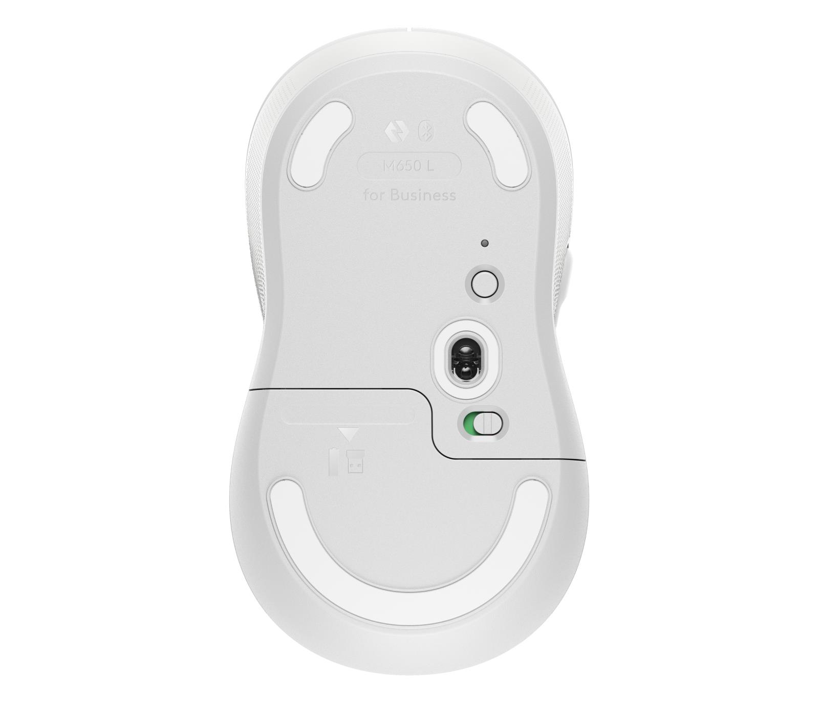MOUSE USB OPTICAL WRL M650 L/WHITE 910-006349 LOGITECH — изображение 5