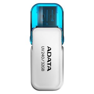 MEMORY DRIVE FLASH USB2 32GB/WHITE AUV240-32G-RWH ADATA