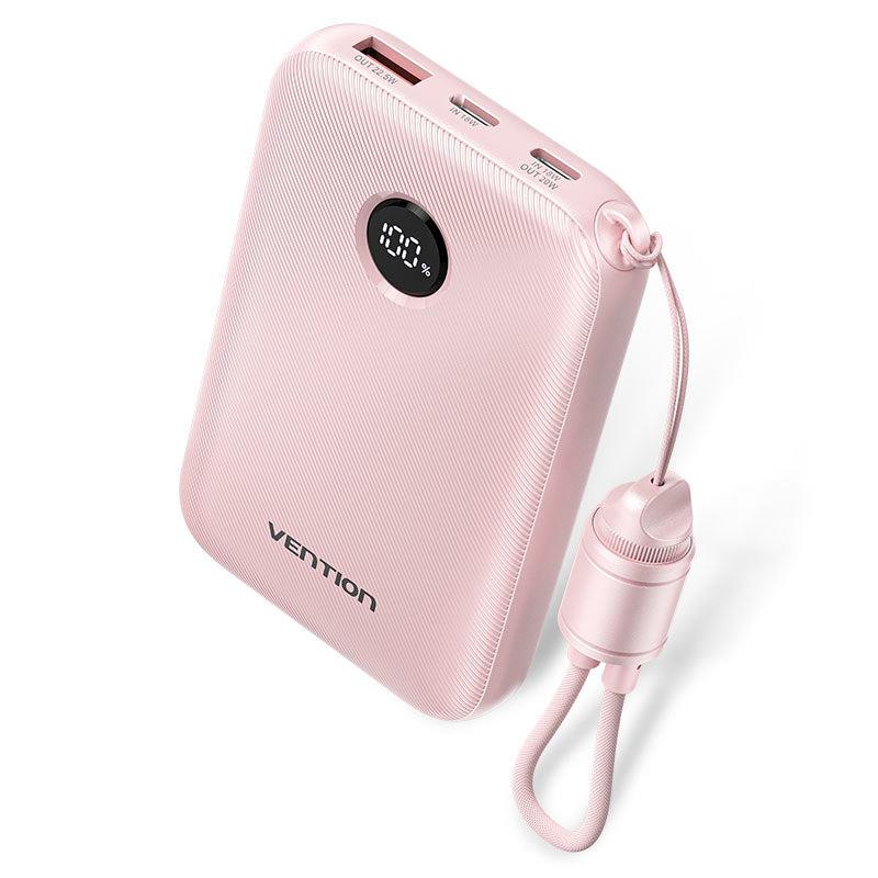 POWER BANK USB 10000MAH 22.5W/PINK FKAP0-C VENTION - Image 5