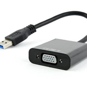 I/O ADAPTER USB3 TO VGA/BLIST AB-U3M-VGAF-01 GEMBIRD