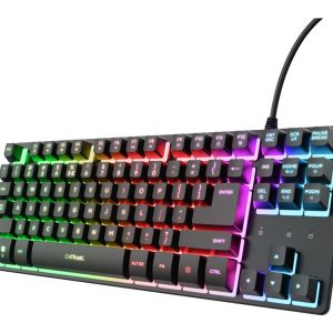 KEYBOARD USB GXT833 THADO TKL/ENG BLACK 25886 TRUST