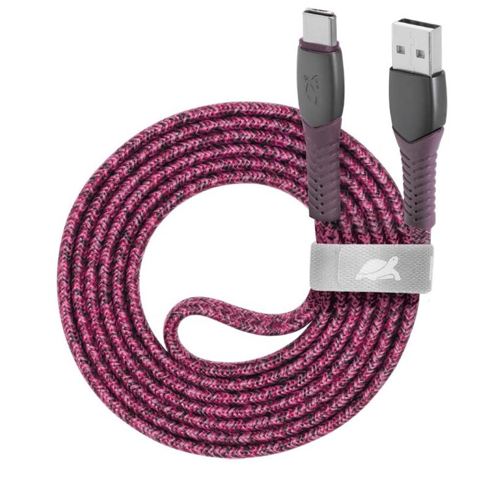CABLE USB-C TO USB2 1.2M/RED PS6102 RD12 RIVACASE - Pilt 3