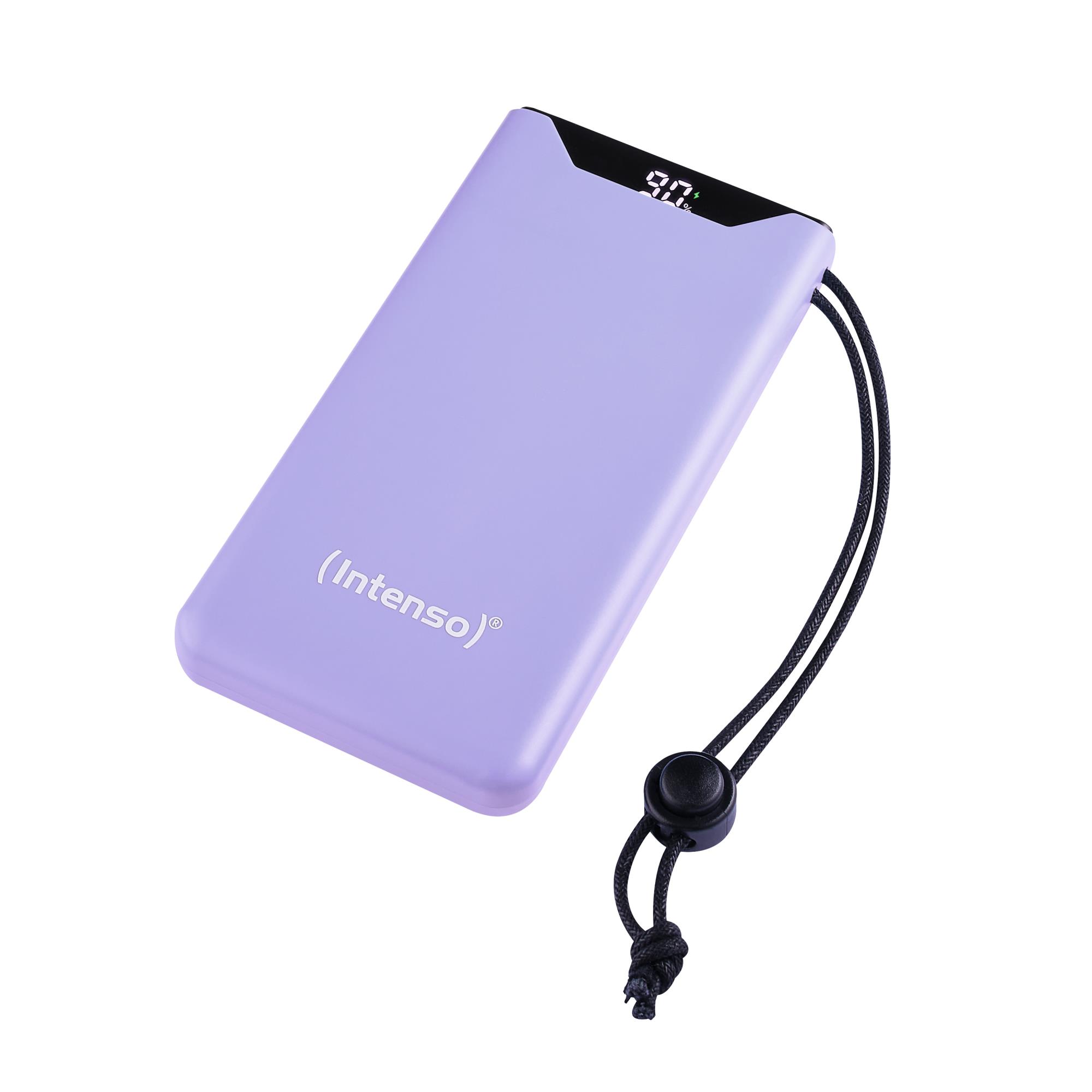POWER BANK USB 10000MAH QC3.0/PURPLE F10000 7332033 INTENSO — изображение 5