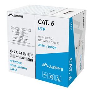 LANBERG LAN cable cat. 6 305m solid CCA