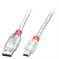 CABLE USB2 A TO MINI-B 0.2M/TRANSPARENT 41780 LINDY - Image 2
