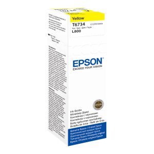 EPSON T6734 YELLOW INK BOTTLE 70ML