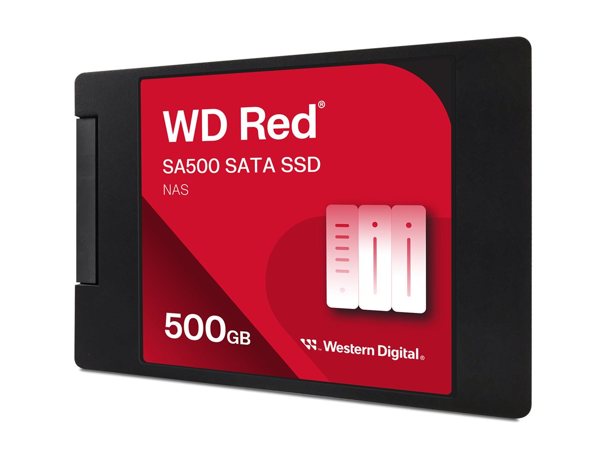 WD Red SSD SA500 NAS 500GB 2.5inch SATA - Pilt 2