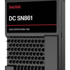 SSD|SANDISK|DC SN861|1,92 TB|U.2|PCIe Gen5|NVMe|Kirjutamiskiirus 3600 MB/s|Lugemiskiirus 13 700 MB/s|15 mm|SDS6BA119PSP9X30TS2525