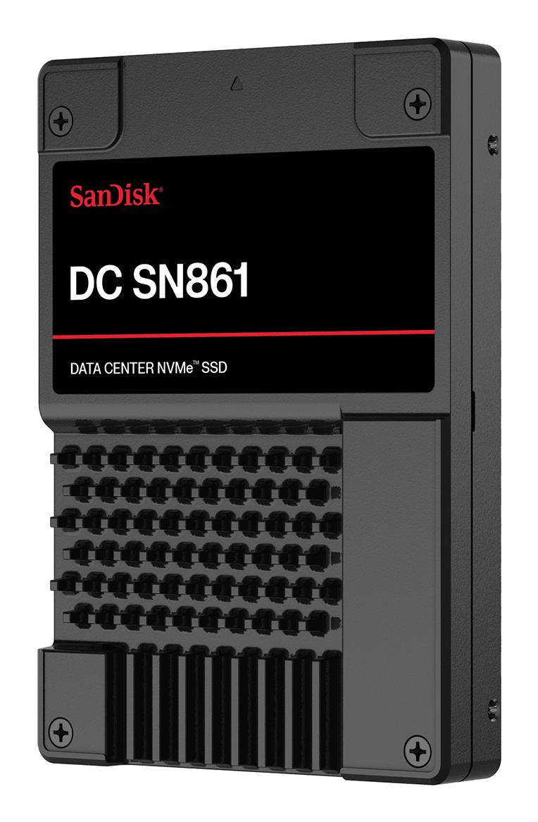 SSD|SANDISK|DC SN861|1,92 TB|U.2|PCIe Gen5|NVMe|Kirjutamiskiirus 3600 MB/s|Lugemiskiirus 13 700 MB/s|15 mm|SDS6BA119PSP9X30TS2525