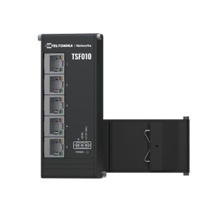 Kommutaator|TELTONIKA|Kommutaatori tüüp Mittehallatav|Paigaldusviis DIN-liist|5x RJ-45 porti|RJ-45 portide tüüp Fast Ethernet (10/100)|5x Fast Ethernet (vask) portide arv|TSF010000000