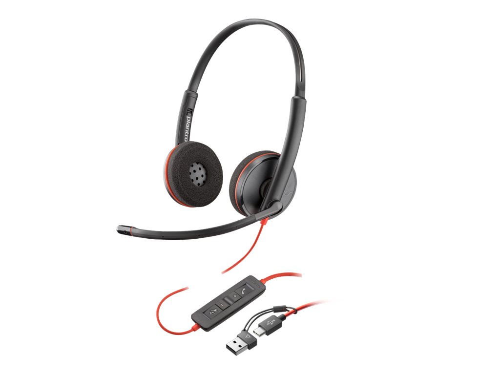 HP Poly BW 3320 Stereo -M USB-C +USB-C/A - Pilt 2