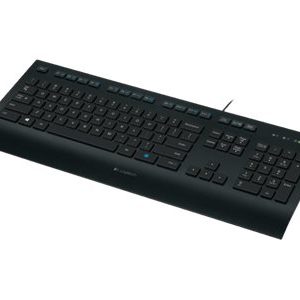 LOGI K280e juhtmega klav. USB must OEM (PAN)