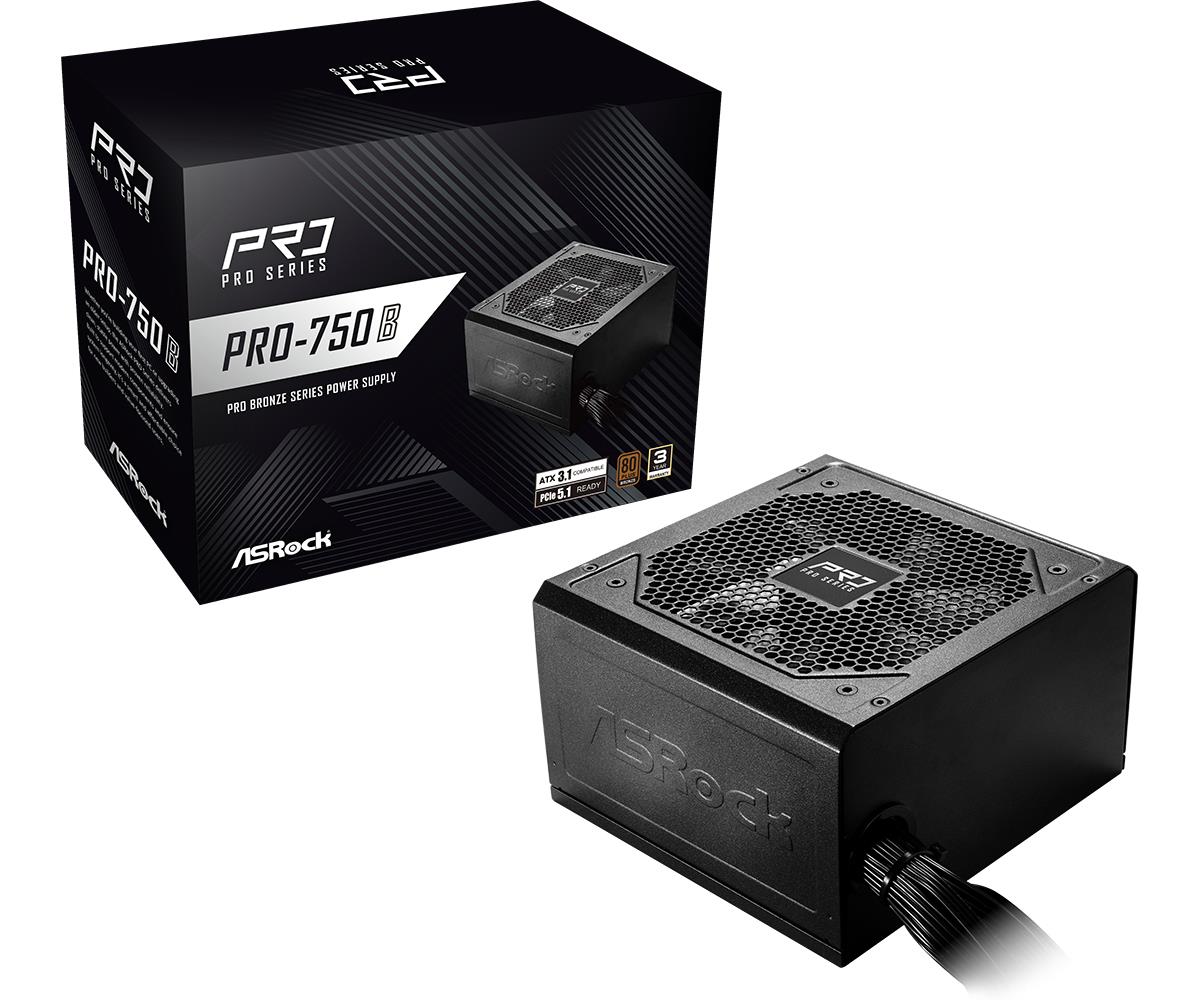 Power Supply|ASROCK|ATX|PC|100 - 240 V|750 W|PRO-750B — изображение 3