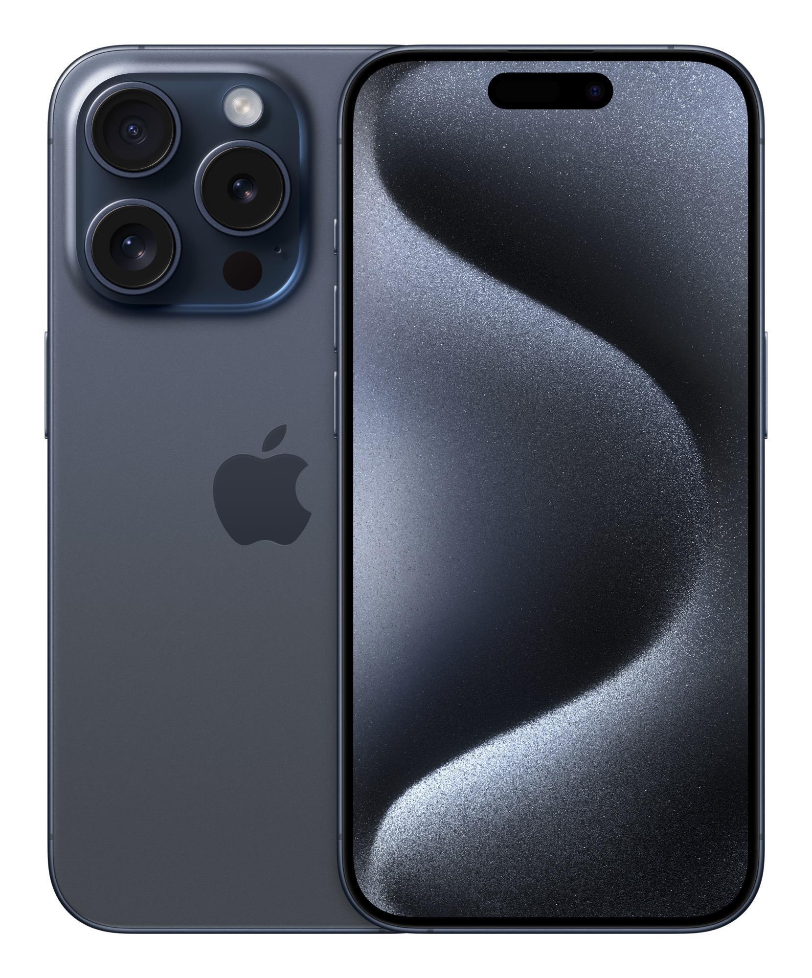 REFURB. PHONE IPHONE 15 PRO/128GB BLUE GRADE A RENEWED