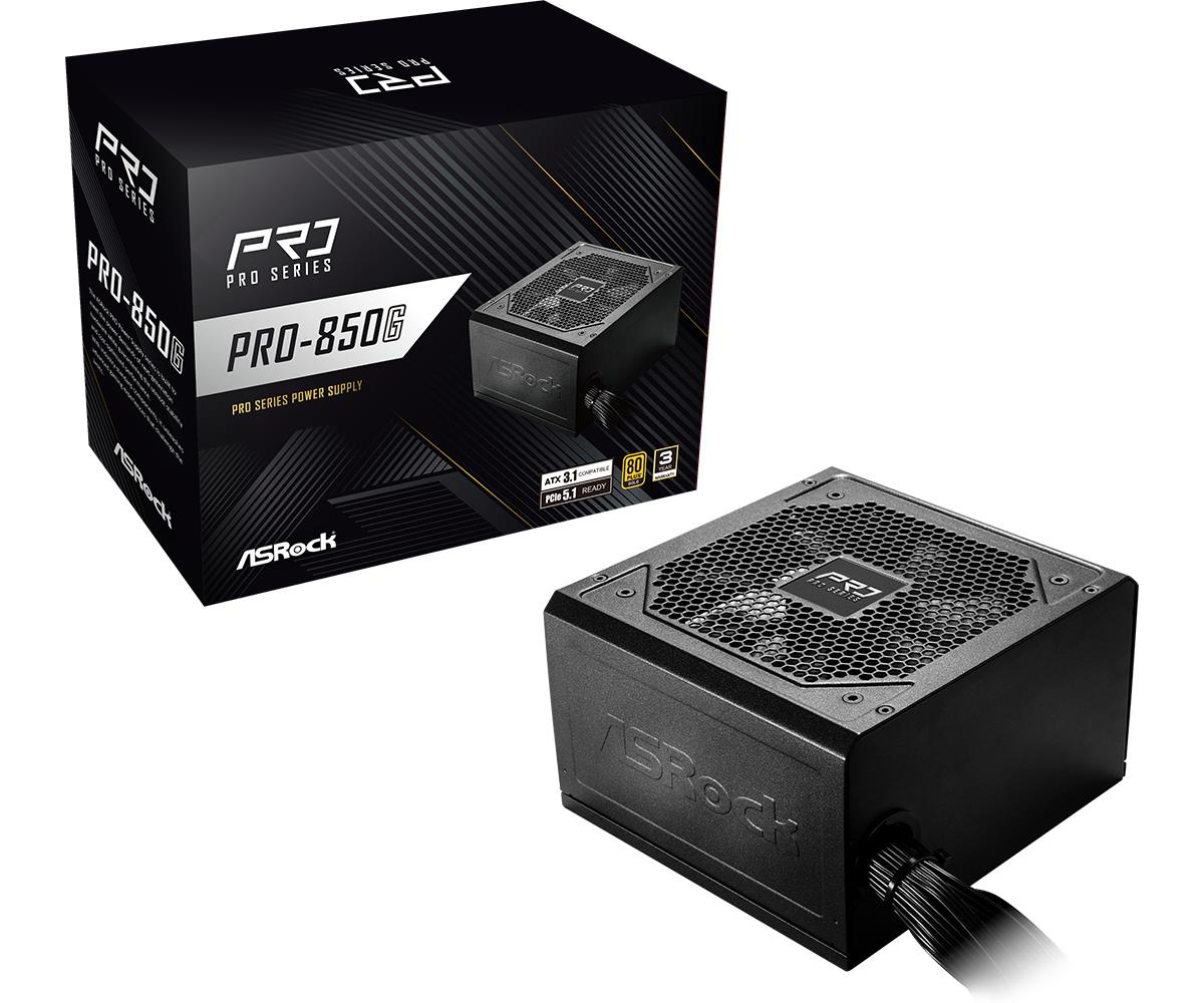 Power Supply|ASROCK|ATX|PC|100 - 240 V|850 W|PRO-850G — изображение 3