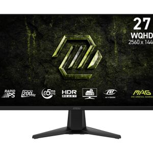 LCD-monitor|MSI|27"|2560 x 1440 pikslit|Wide Quad HD|Ekraani suhe 16:9|LCD|Lame|MAG275QFE20