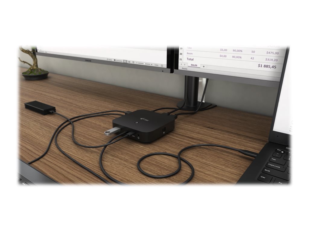I-TEC USB-C Dual Display Docking Station - Image 5