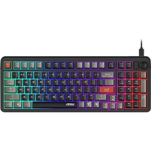 KEYBOARD GAMING BLACK US/FORGE GK110 US MSI