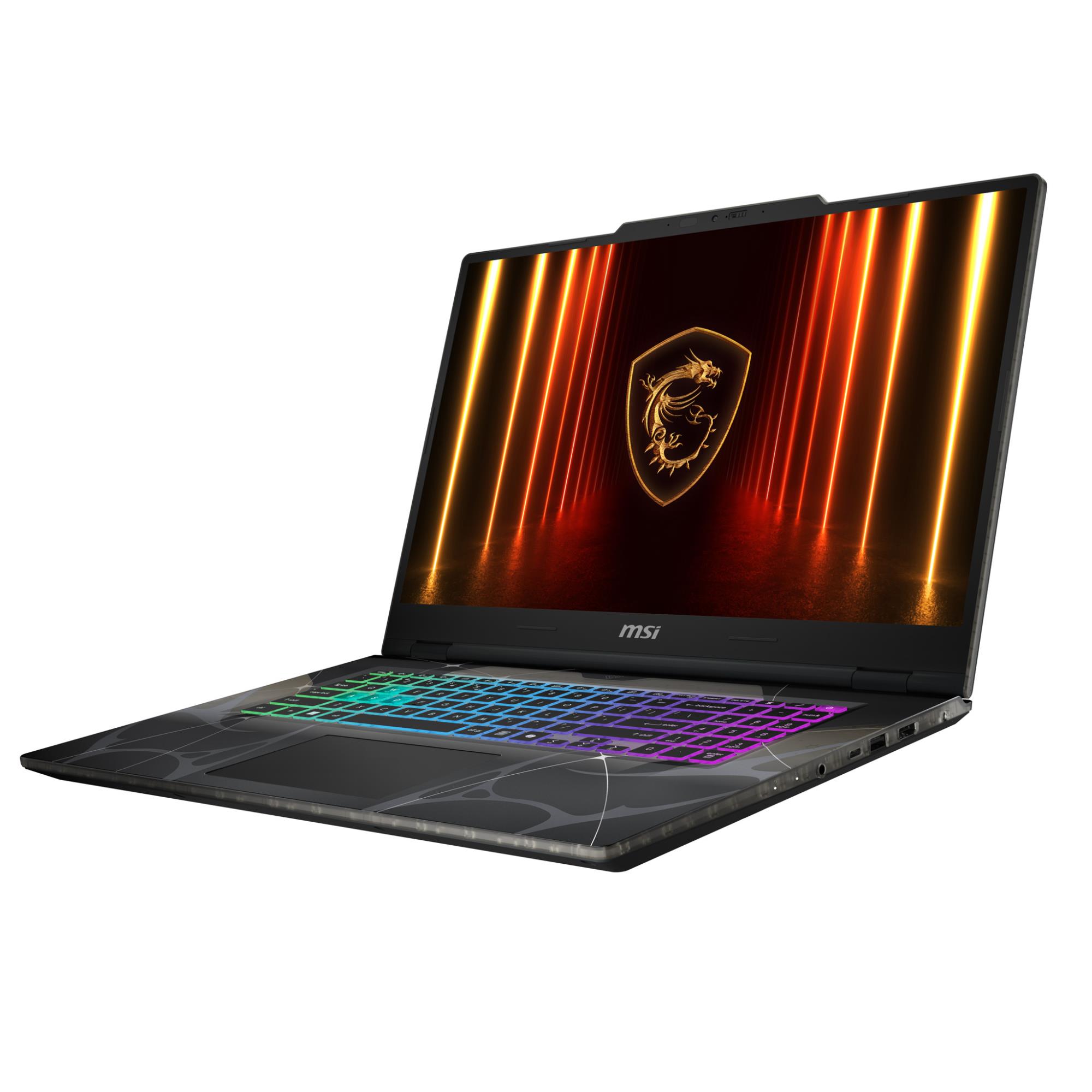 Notebook|MSI|Cyborg|17 B13WGKG|CPU Intel® CoreT i7|i7-13620H|17.3 "|1920 x 1080 pixels|RAM 16 GB|DDR5-SDRAM|SSD 1000 GB|Discrete graphics NVIDIA GeForce RTX 5070|8 GB|On-board graphics Yes|Numeric keypad Yes|OS installed Windows 11 Home|Colour Black|Weight 2.5 kg|5600 MHz|CYBORG17B13WGKG-231NL