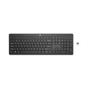 HP 230 juhtmevaba klaviatuur, must, EST