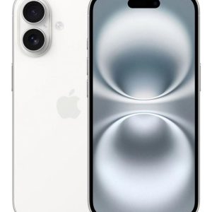 MOBILE PHONE IPHONE 16/128GB WHITE MYE93 APPLE