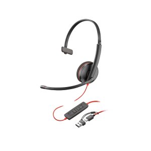 HP Poly BW 3220 Stereo USB-C HS +USB-C/A