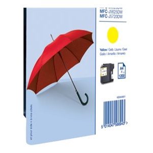 BROTHER LC225XLY ink yellow 1200pages
