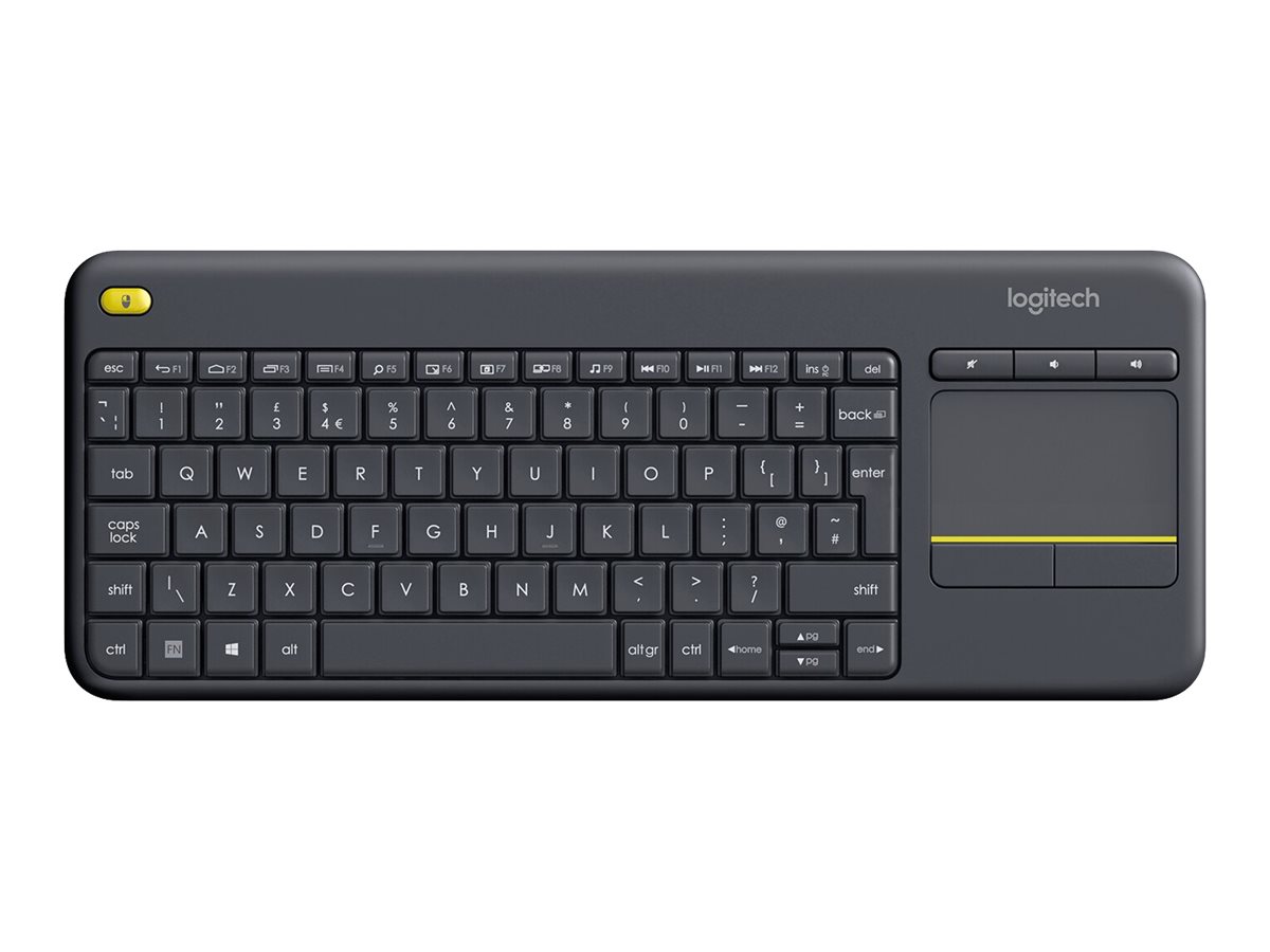 LOGI K400 Plus Touch Keyboard black(PAN) - Pilt 7