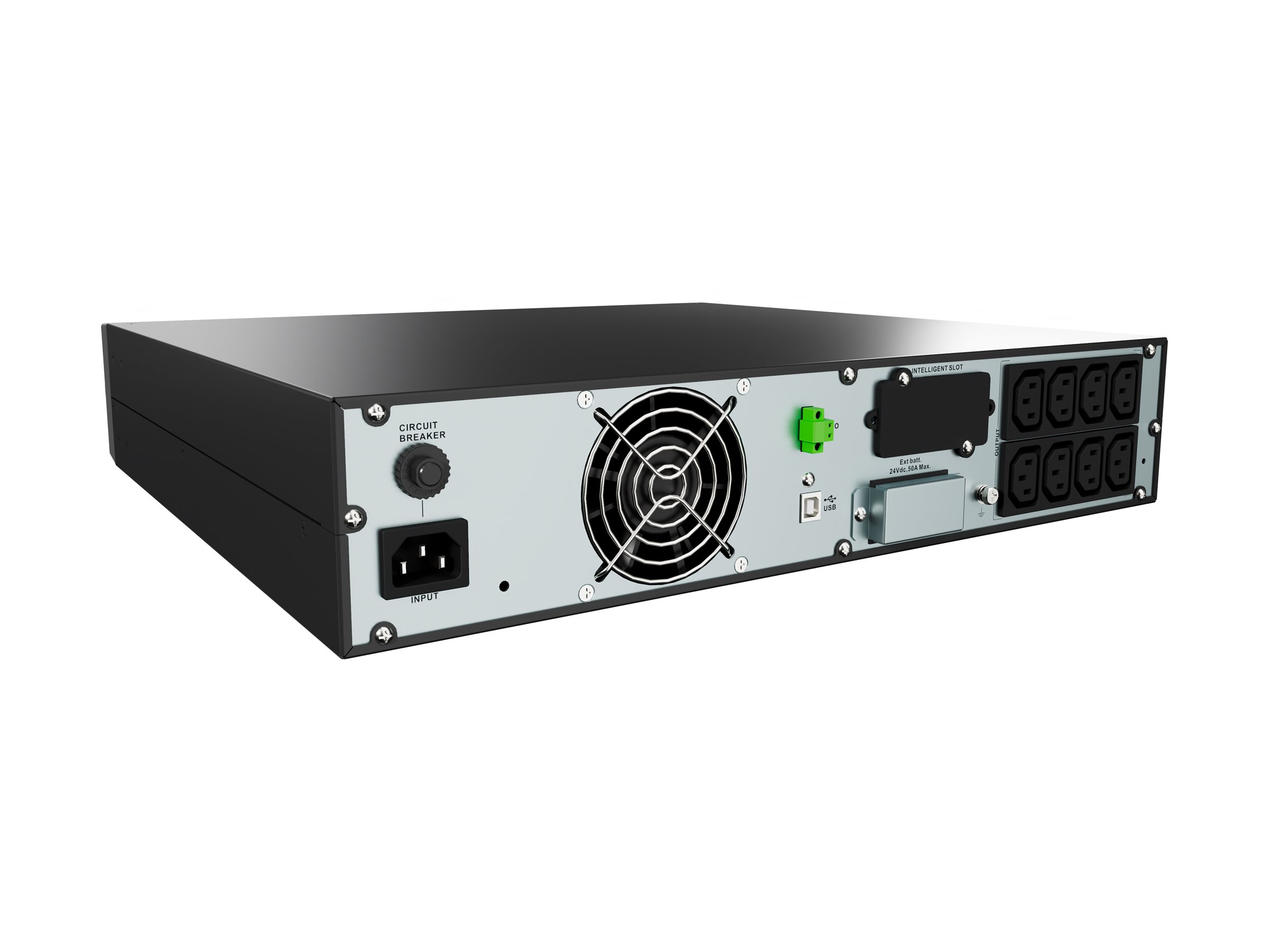 VERTIV Online UPS 1kVA Rack/TW w/railkit - Pilt 3
