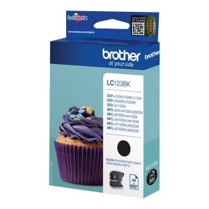 BROTHER LC123BK ink black 600pages