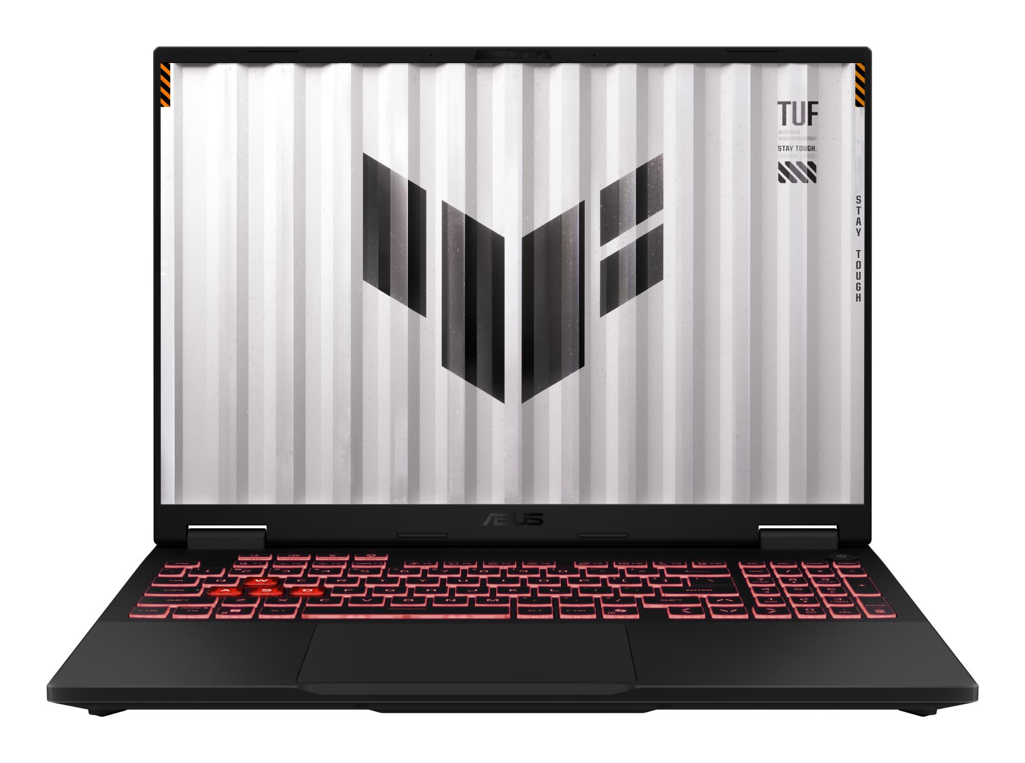 Notebook|ASUS|FA608UH-RV115W|TUF|CPU AMD RyzenT 7|260|3.8 GHz|16 "|1920 x 1200 pixels|RAM 16 GB|DDR5-SDRAM|SSD 512 GB|Discrete graphics NVIDIA® GeForce RTXT 5050|8 GB|On-board graphics Yes|Numeric keypad Yes|OS installed Windows 11 Home|Colour Grey|Weight 2.2 kg|5600 MHz|90NR0KS1-M008S0 - Pilt 5