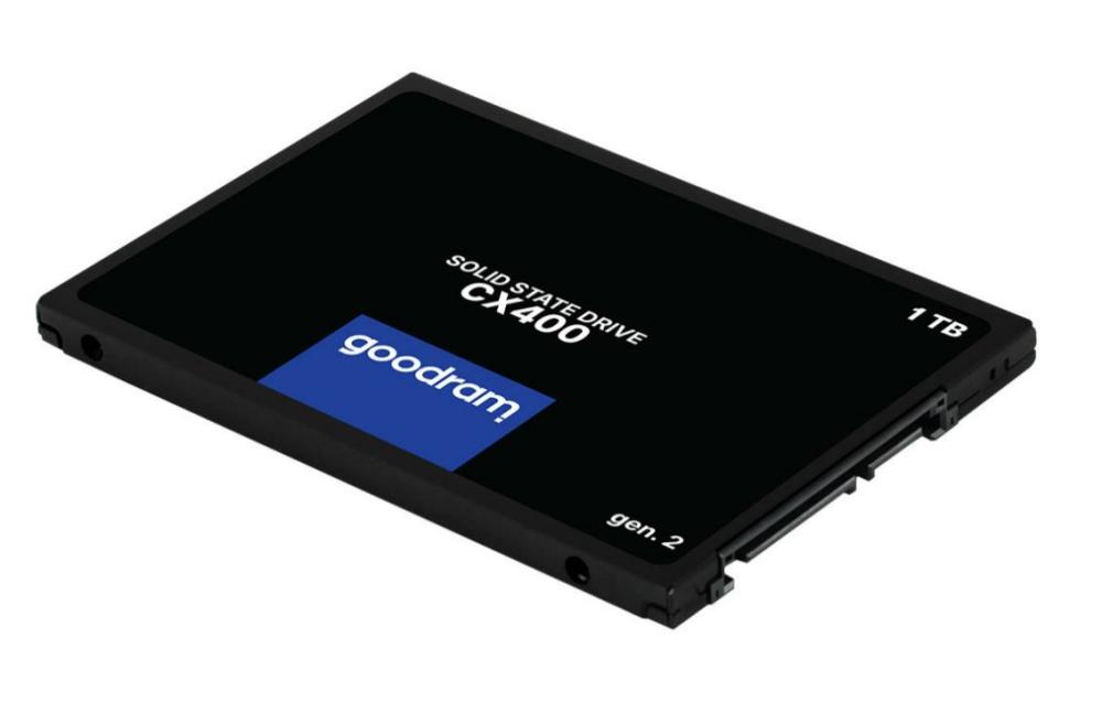 SSD|GOODRAM|CX400 GEN.2|1TB|SATA|3D TLC|Write speed 500 MBytes/sec|Read speed 550 MBytes/sec|2,5"|TBW 720 TB|MTBF 2000000 hours|SSDPR-CX400-01T-G2