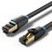 PATCH CABLE CAT.8 SFTP/10M BLACK IKABL VENTION - Pilt 2