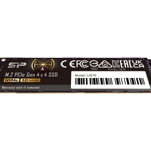 SILICON POWER SSD US75 4TB M.2 PCIe NVMe