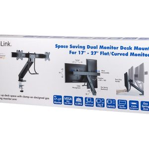 LOGILINK Dual monitor mount 17–27inch